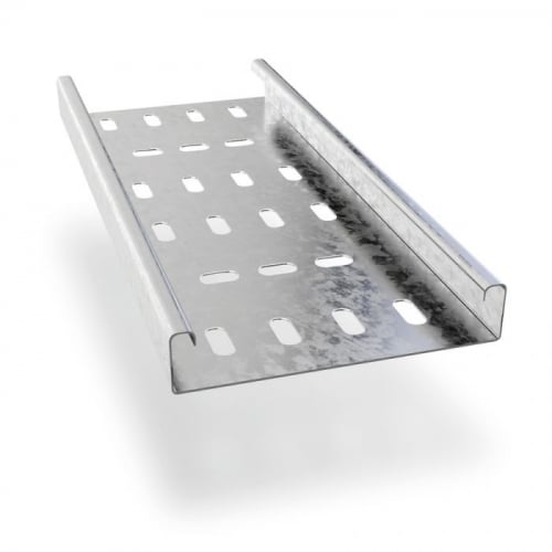 Trench MDT100TR 100mm (4") x 3 Metre Medium Duty Galvanised Cable Tray