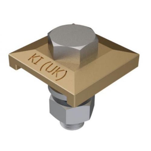 Kingsmill BBCB Flat Earth Clamp for 25mmx3mm Copper tape