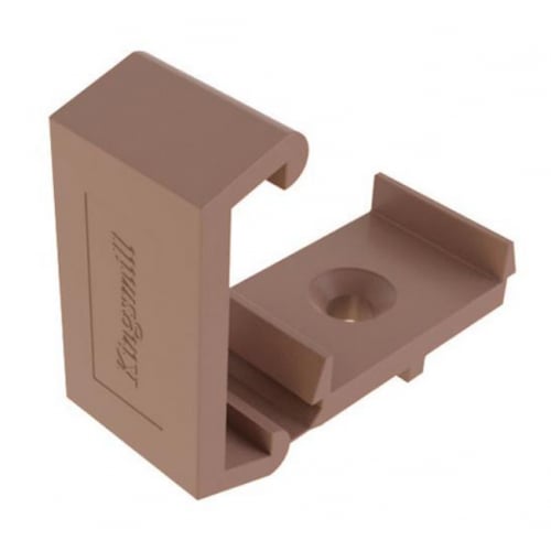 Kingsmill PCBN253P 25x3mm Brown clip for 25mm x 3mm PVC tape