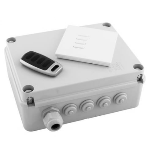 Wise Box V3 Kit 4x10a Channels C/W 4 Button Mio Keyfob Remote & 4 Button Intense Wall Switch