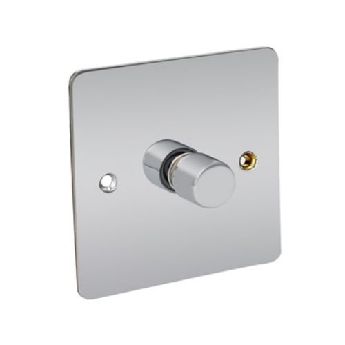 CED FDP400/12C Polished Chrome 1gang 2way 400w Dimmer Switch