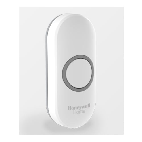 Honeywell DCP311 Wireless Push Button With LED Confidence Light-White