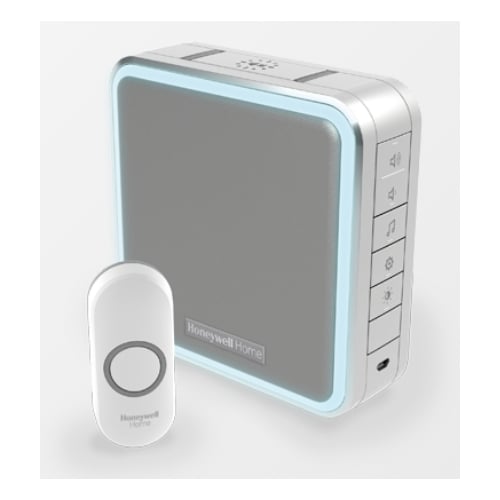 Honeywell DC917NG Grey Wireless Portable MP3 Doorbell Kit