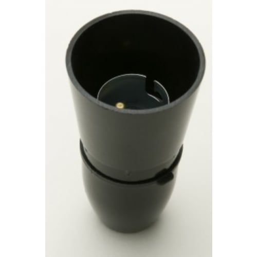 Jeani A53B BC (B22D) Black Plastic 10mm entry Lampholder