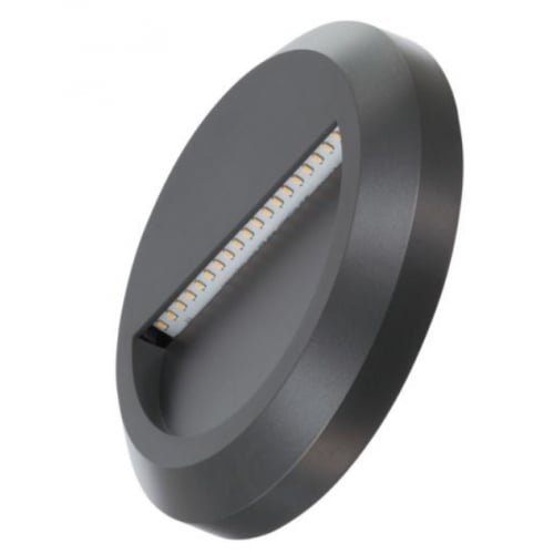 Timeguard LEDSL3DG 1.3 Watt Dark Grey Round LED Step Light