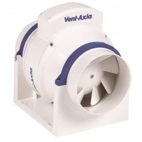 Vent Axia ACM150T 150mm Mixed Flow Commercial In-Line Fan with Timer