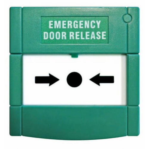 ESP EVEBG Surface Green Emergency Door Release