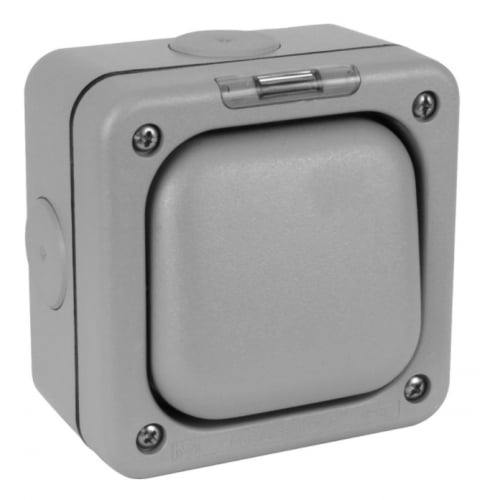 MK K56420GRY 1 Gang IP66 Masterseal Plus empty Switch Enclosure
