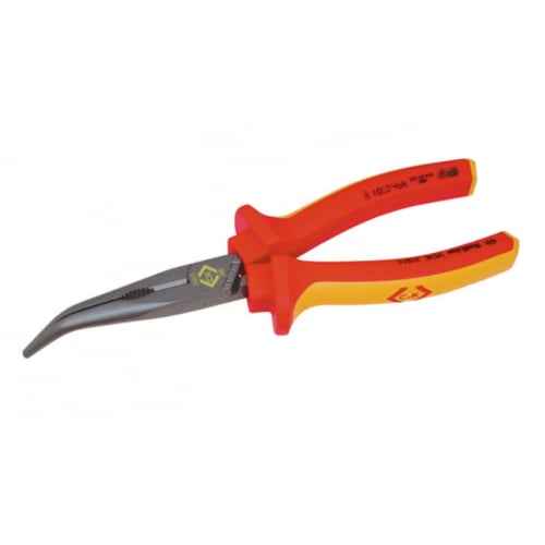 CK Tools Redline 431015 200mm VDE 45o Bent Nosed Pliers