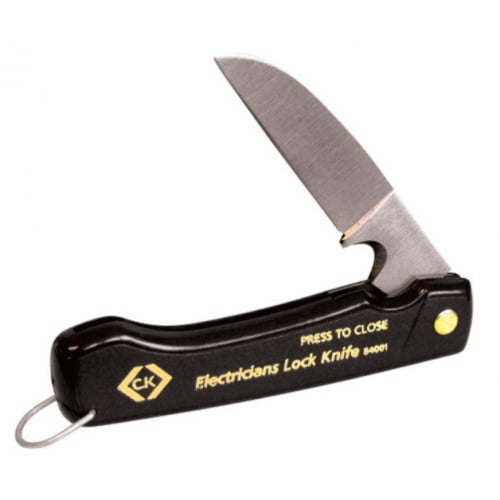 CK Tools 484001 Electrician's Steel Locking Blade Knife