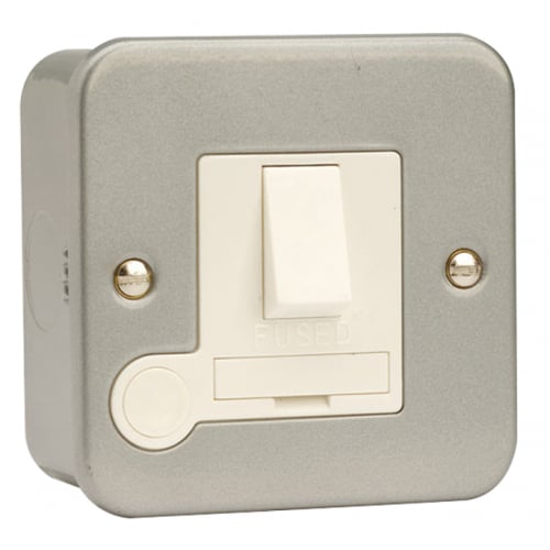 Click Scolmore CL051 13a DP Switched Fused Metalclad Spur