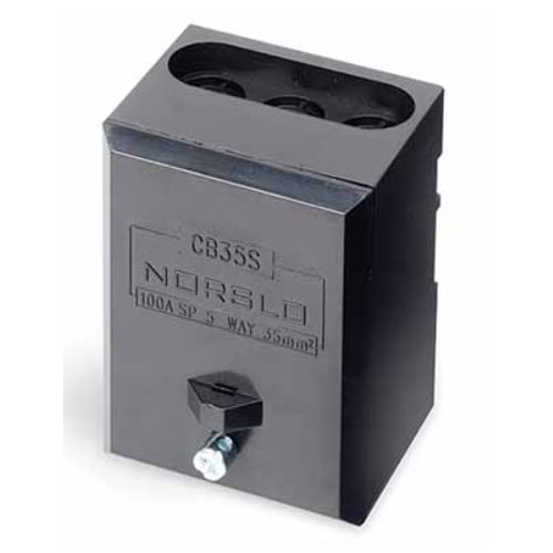 Niglon N347-38 100a 5x35mm2 Single Pole Sealable Connector Box