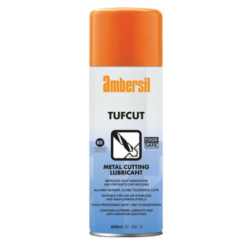 Ambersil 31579 Tufcut Spray Metal Cutting Lube 400ml aerosol