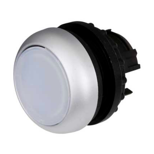 Eaton Moeller 216922 M22-DL-W Illuminated White Lens Push Button