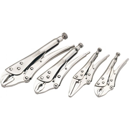 Draper 35373 set of 4 self grip pliers mole wrench