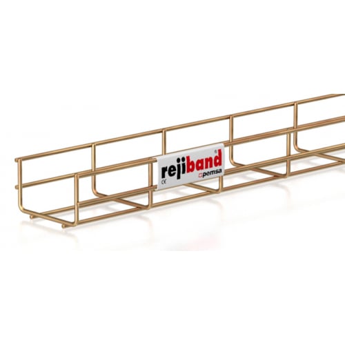 Pemsa Rejiband 60.222.100 100mm x 60mm Wire Basket Tray-3m Length