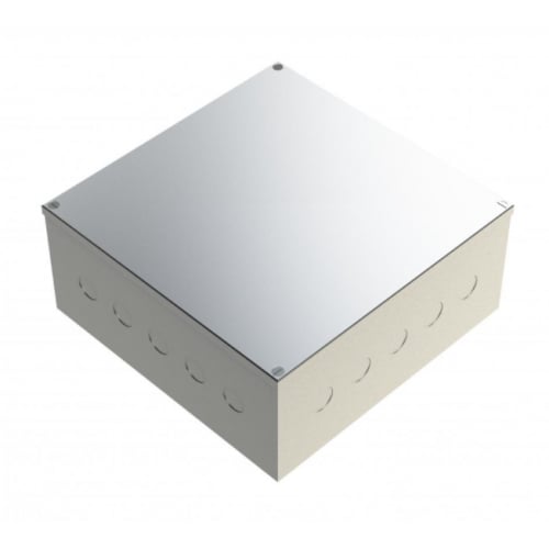 Norslo 9"x9"x6" Galvanised Steel Knockout Adaptable Box