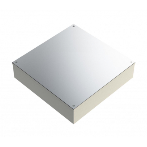 Norslo 12"x12"x3" Galvanised Steel Plain Adaptable Box