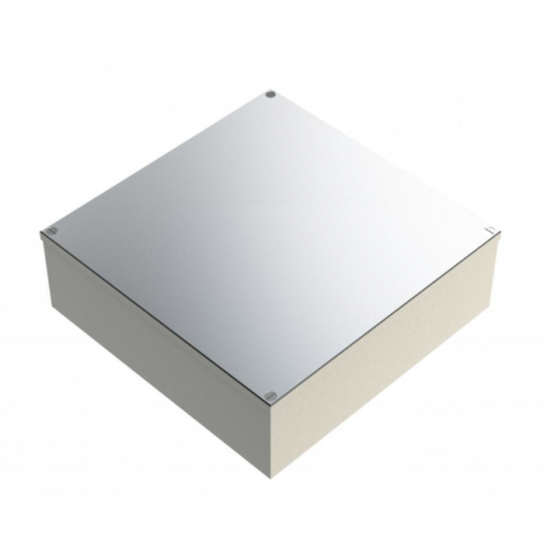 Norslo 9"x9"x3" Galvanised Steel Plain Adaptable Box