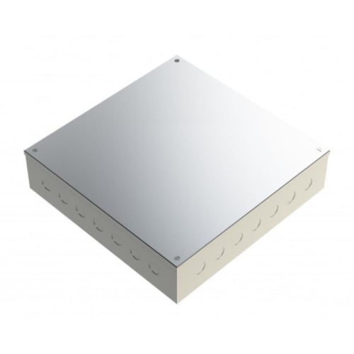 Norslo 12"x12"x3" Galvanised Steel Knockout Adaptable Box