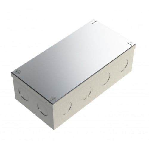Norslo 6"x3"x2" Galvanised Steel Knockout Adaptable Box