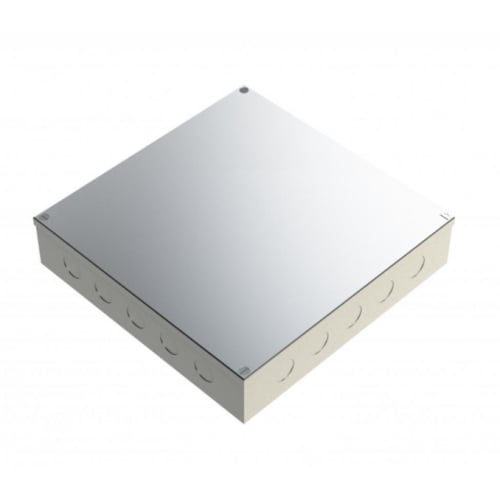 Norslo 9"x9"x2" Galvanised Steel Knockout Adaptable Box