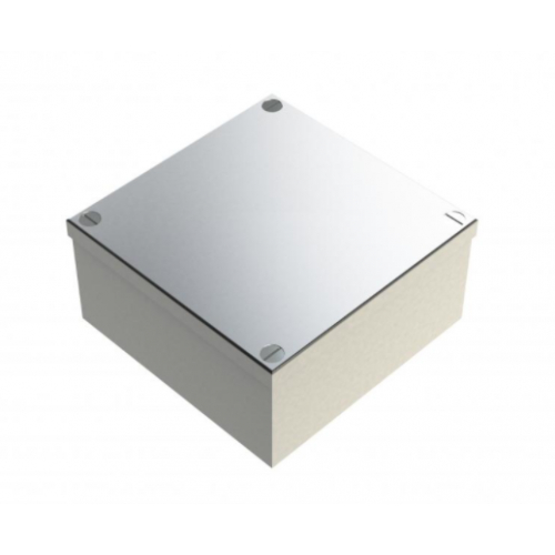 Norslo 4"x4"x2" Galvanised Steel Plain Adaptable Box