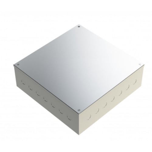 Norslo 12"x12"x4" Galvanised Steel Knockout Adaptable Box