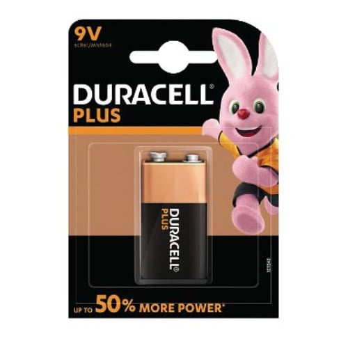 Duracell MN1604B1 PLUS 9 volt battery Pack of 1