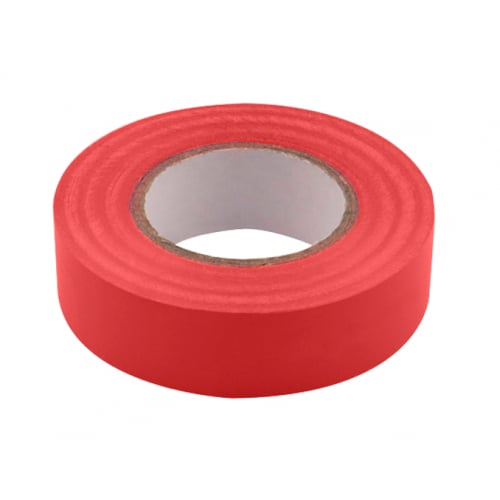 Unicrimp 1933R 19mm x 33 Metre Red Insulation Tape BS3924