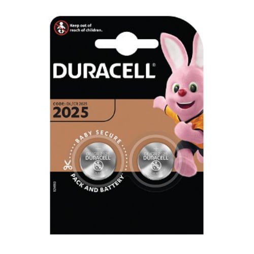 Duracell DL2025B2 3 volt Lithium battery 2 Pack
