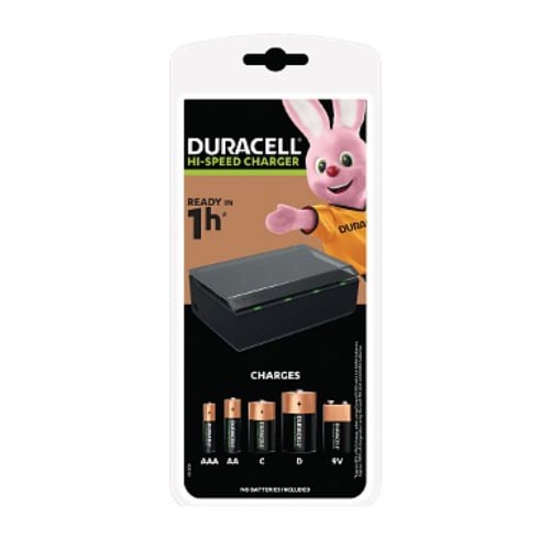 Duracell CEF22 Multicharger for AA, AAA, C, D, 9V NiMH Rechargeable