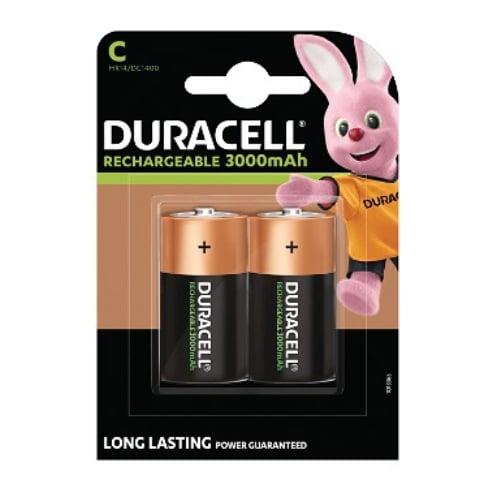 Duracell HR14 PK2 C Rechargeable batteries Pack of 2