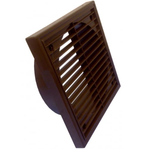 Manrose PEF4003BRO 1151 100mm Fixed Wall Grille Brown