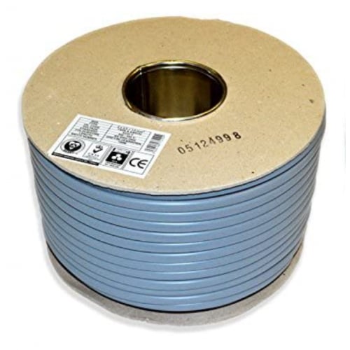 50 Metre Coil of 4.0mm 6242Y grey twin and earth cable