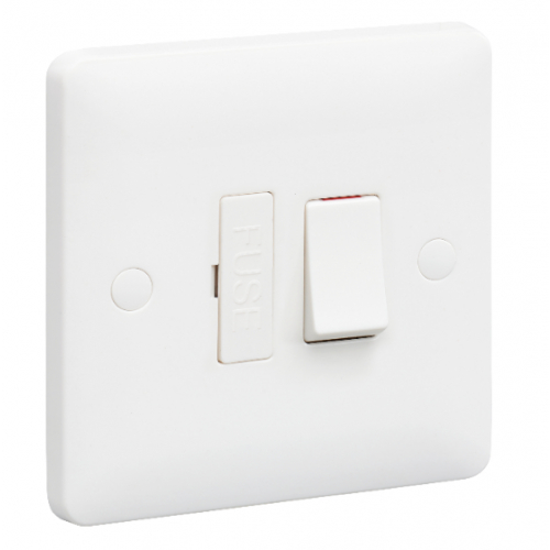 MK Base MB1040WHI 13a DP Switched Spur