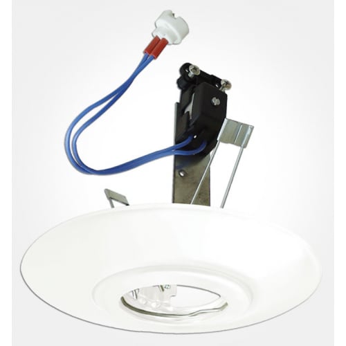 Eterna CR80WH White Ceiling Downight Converter Fitting with GU10 & LV