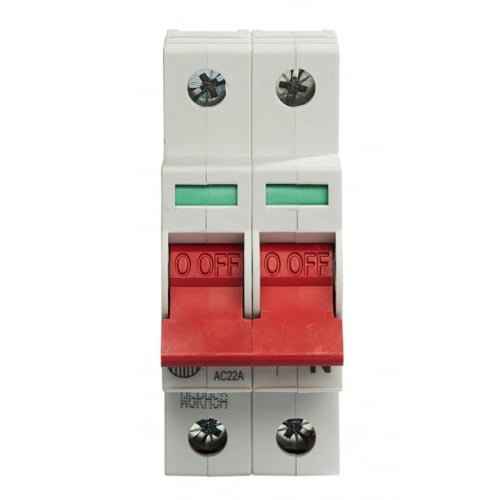 Wylex WS102 100 Amp 2 Pole Incoming Mainswitch Disconnector