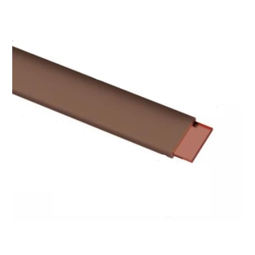 Kingsmill TCBN253 25mmx3mm Brown PVC covered earth tape Per mtr.