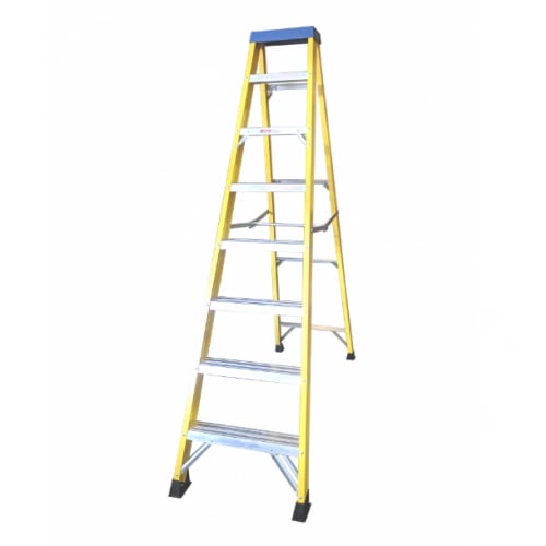 Deligo FLS8 8 Tread Fibreglass Step Ladder 2.236m