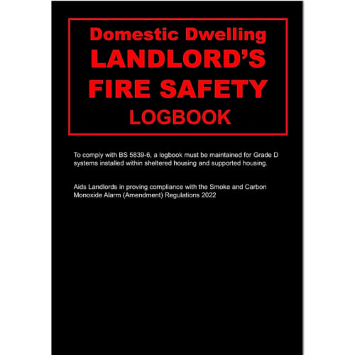 Docs Store LBLFS19 Landlords Fire Safety Log Book
