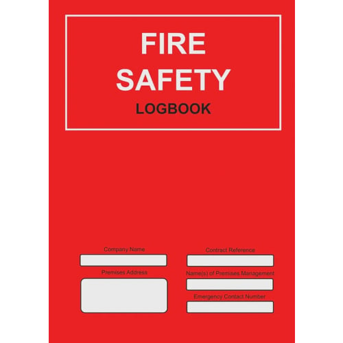 Docs Store FELB1744 Fire Safety Log Book