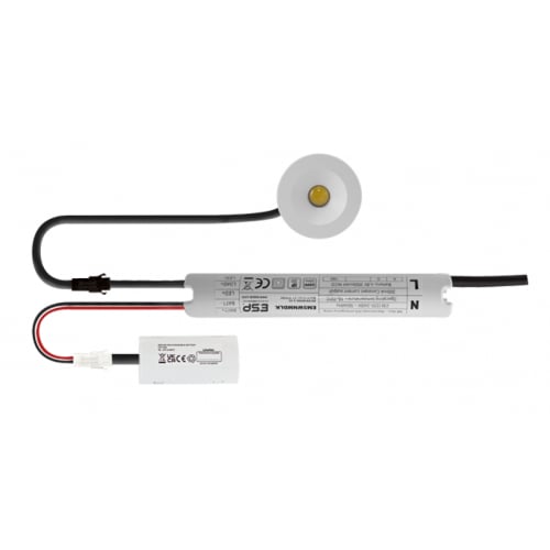 ESP D2413WH 5watt LED Non-Maintained Emergency Downlight