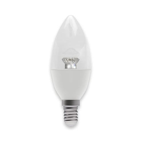 Bell 60564 3.9w SES LED Candle Lamp 2700k Clear 470 lumens