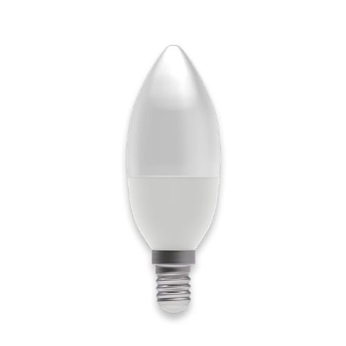 Bell 60502 2.1w SES LED Candle Lamp 2700k(Warm White) Opal 250 lumens