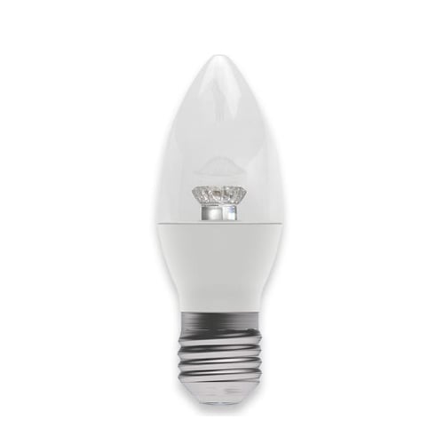Bell 60569 2.1w ES LED Candle Lamp 2700k Warm White Clear 250 lumens Dimmable