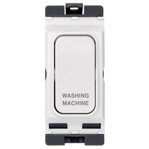 Hager WMGSDP2/WM 20a DP Grid Switch*Washing Machine*